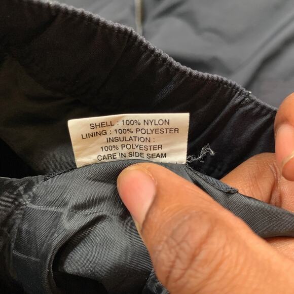 Rawik Snow Pants Mens Small Black Nylon Snowboarding Skiing Insulated Waterproof - Picture 11 of 16